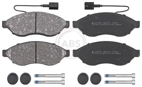 Гальмівні колодки, дискове гальмо (набір) A.B.S. 37907