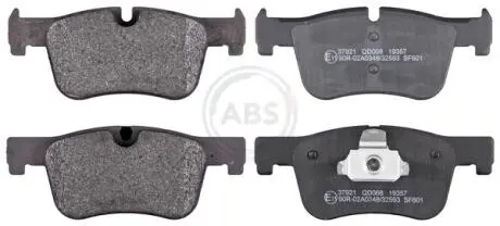 Гальмівні колодки, дискові (набір) A.B.S. 37921