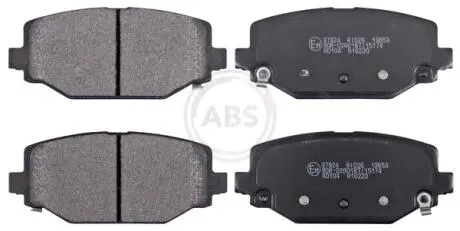 Комплект тормозных колодок A.B.S. 37924