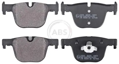 Гальмiвнi колодки дисковi A.B.S. 37925