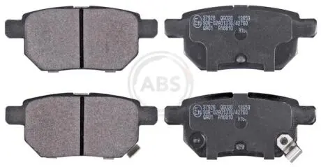Колодки гальмівні, дискові (набір) A.B.S. 37926
