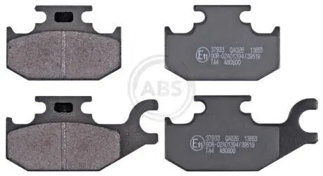 Комплект тормозных колодок A.B.S. 37933