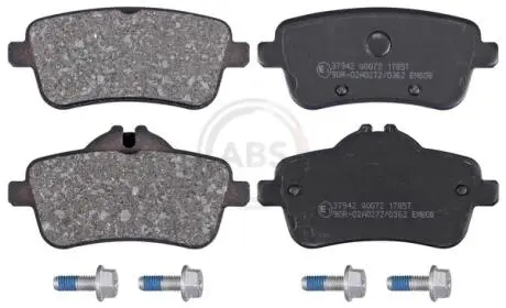 Колодки тормозные, дисковые A.B.S. 37942