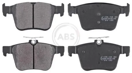 Гальмiвнi колодки дисковi A.B.S. 37965