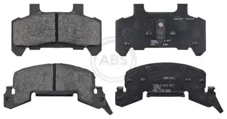 Гальмівні колодки, дискове гальмо (набір) A.B.S. 38289