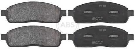 Гальмівні колодки, дискове гальмо (набір) A.B.S. 38447