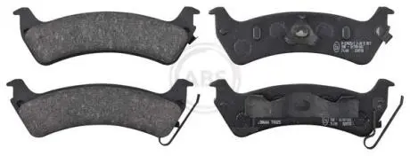 Тормозные колодки, дисковый тормоз.) A.B.S. 38666