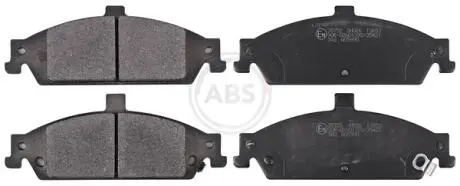 Гальмівні колодки, дискове гальмо (набір) A.B.S. 38752