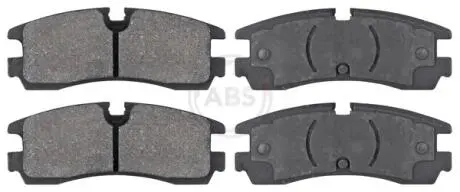 Гальмівні колодки, дискове гальмо (набір) A.B.S. 38754