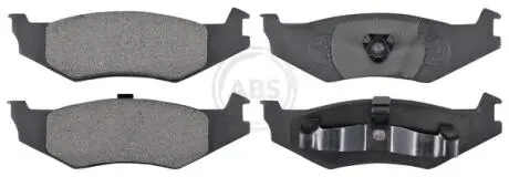 Гальмівні колодки, дискове гальмо (набір) A.B.S. 38759