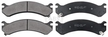 Тормозные колодки, дисковый тормоз.) A.B.S. 38784