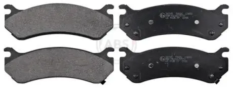Тормозные колодки, дисковый тормоз.) A.B.S. 38785