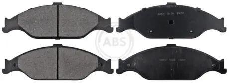Тормозные колодки, дисковый тормоз.) A.B.S. 38804
