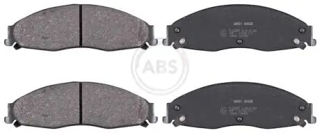 Гальмівні колодки, дискове гальмо (набір) A.B.S. 38921