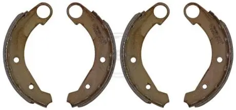 Тормозные колодки.) A.B.S. 8402