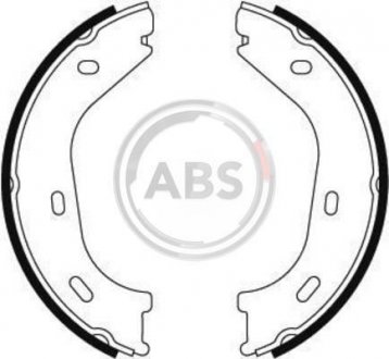 Тормозные колодки ручного тормоза A.B.S. 8728 (фото 1)