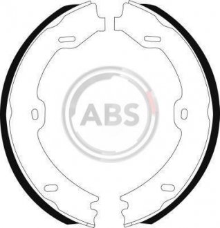 Тормозные колодки ручного тормоза A.B.S. 9141 (фото 1)