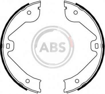 Тормозные колодки ручного тормоза A.B.S. 9177 (фото 1)