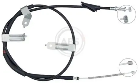 Трос ручного гальма SUBARU IMPREZA 08-13 LT A.B.S. K10243