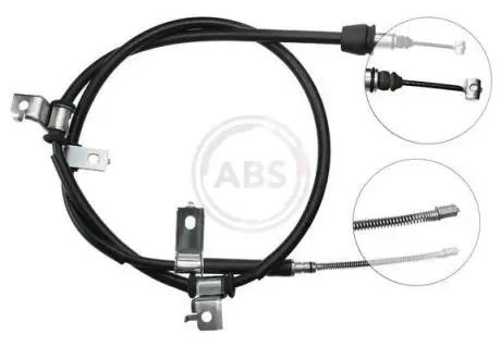 Трос ручного тормоза Getz/Click 01-12 A.B.S. K15357