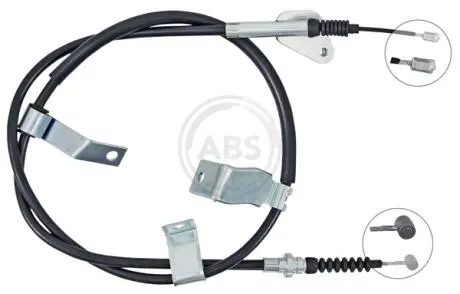 Трос стоянкового гальма A.B.S. K16063