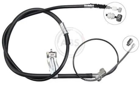 Фото трос ручного гальма A.B.S. K16167 Трос ручного гальма A.B.S. K16167