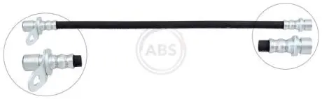 Шланг тормозной A.B.S. SL5277