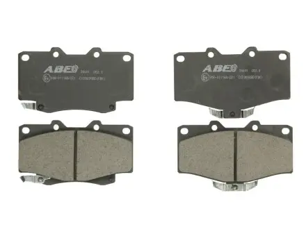 Гальмівні колодки, дискові ABE C12089ABE