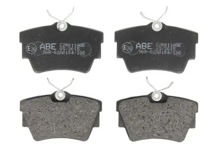 Тормозные колодки, дисковые. ABE C2R011ABE