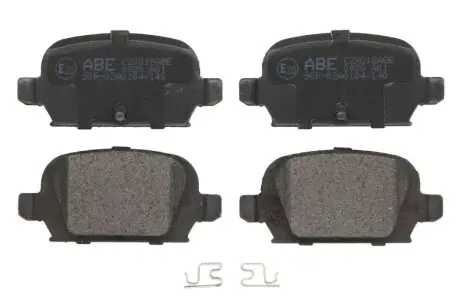 Гальмівні колодки, дискові ABE C2X018ABE