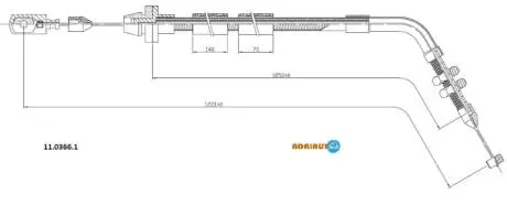 Автозапчасть ADRIAUTO 1103661