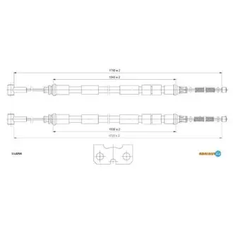 Трос ручного тормоза ADRIAUTO 13.0294