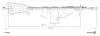 Трос тормозной NISSAN X-Trail (T30) all LH03- ADRIAUTO 2802401 (фото 1)