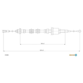 Трос зчеплення ADRIAUTO 57.0102