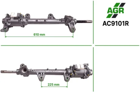 Рулевая рейка с ЭУР восстановленная ACURA TL 2009 AGR AC9101R