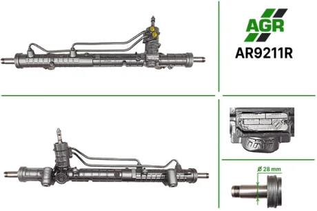 Рульова рейка з ГУР відновлена ALFA ROMEO 166 (936) 98-07 AGR AR9211R