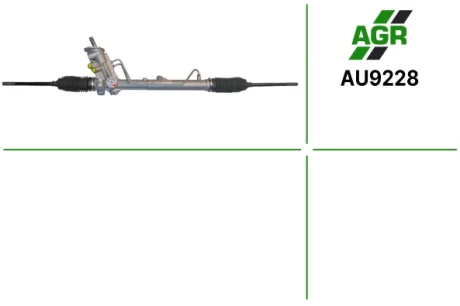 Рульова рейка з ГУР нова AUDI A2 02.00-08.05;SEAT CORDOBA 09.02-11.09;SEAT IBIZA IV 02.02-11.09 AGR AU9228