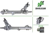 Рулевая рейка с ГУР восстановленная BMW 7 (E65, E66) 01- AGR BW9209R (фото 1)