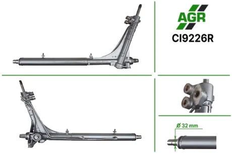 Рульова рейка з ГУР відновлена CITROEN Jumper 2006-,FIAT Ducato 2006-,PEUGEOT Boxer 2006- AGR CI9226R