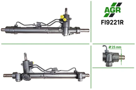 Рульова рейка з ГУР відновлена FIAT DOBLO (152, 263) 10-,DOBLO (263) 10- AGR FI9221R