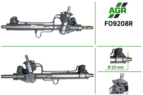 Рульова рейка з ГУР відновлена FORD FOCUS (DAW, DBW) 98-04,TOURNEO CONNECT 02-,TRANSIT CONNECT AGR FO9208R