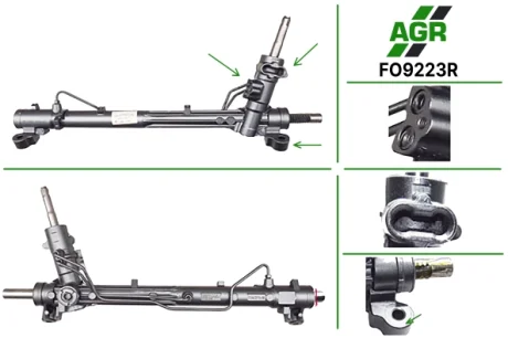 Рейка кермова з Г/П (відновлена) Ford Focus C-MAX 03-/S-MAX 06- AGR FO9223R
