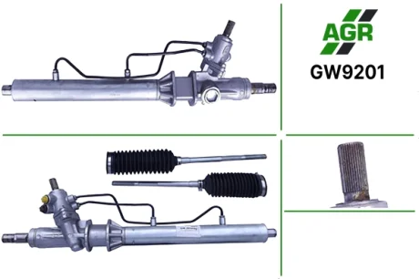 Рулевая рейка с ГУР новая OPEL FRONTERA B 1998-2002;GREAT WALL HOVER 2005-2008 AGR GW9201