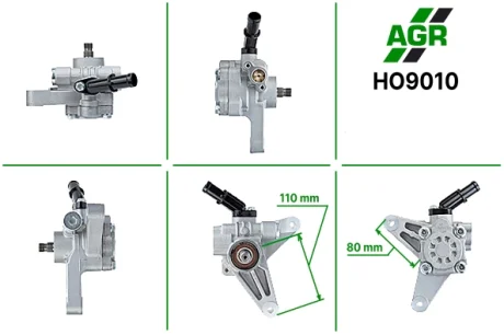 Насос ГУР новый HONDA ACCORD 07-,HONDA PILOT 08- AGR HO9010
