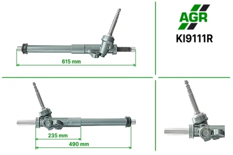 Рульова рейка без ГУР відновлена KIA CARENS 2013- AGR KI9111R