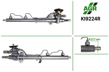 Рулевая рейка с ГУР восстановленная KIA OPIRUS (GH) 03-06,KIA AMANTI [EH] 03- AGR KI9224R