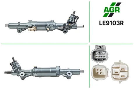 Рулевая рейка с ЭУР восстановленная LEXUS IS 4WD 2005-, GS 2005-2011 4WD AGR LE9103R