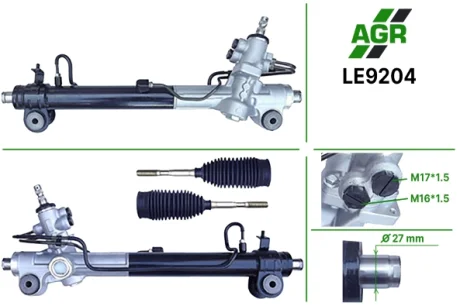 Рульова рейка з ГУР нова LEXUS RX 03-07,TOYOTA HIGHLANDER 03-07 AGR LE9204