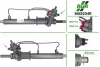 Рулевая рейка с ГУР восстановленная MAZDA 626 GD 1987-1992 AGR MA9204R (фото 1)