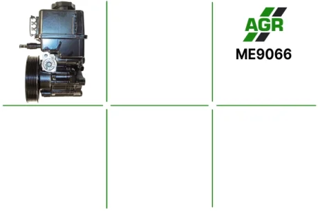 Насос ГУР новый MERCEDES-BENZ C-CLASS (W204) 2011-, E-CLASS 2009- AGR ME9066